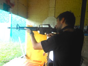 Shooting Range M16 Laos Southeast Asia Travelling Traveling Guns
